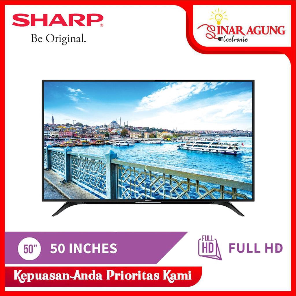 Jual SHARP 2TC 50 AD1I LED TV Full HD [50 Inch] Black Shopee Indonesia