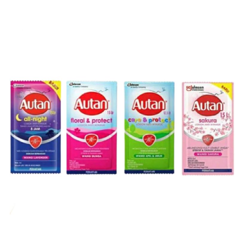 Jual Autan Lotion 6ml 12 Sachet (All Varian) Shopee Indonesia