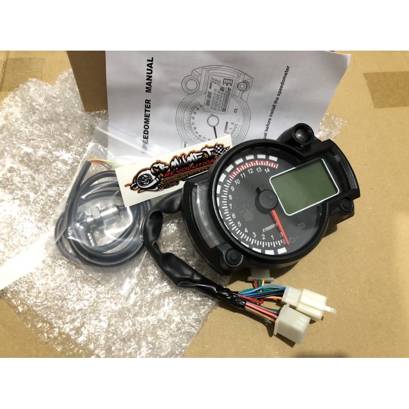 Jual Speedometer odometer RX2N koso replica Kerdus coklat Shopee