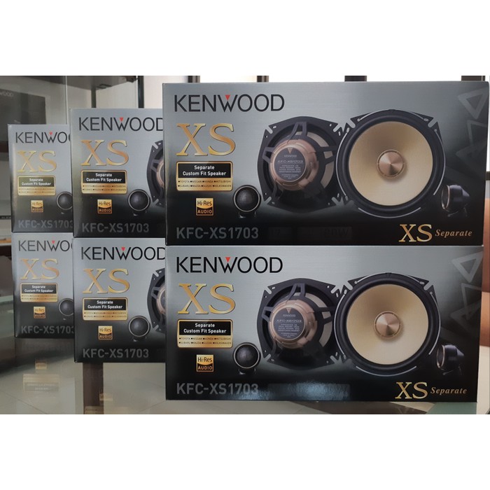 Jual Kenwood KFCXS1703 HiRes Speaker Split 6 Super tweeter KFC XS 1703