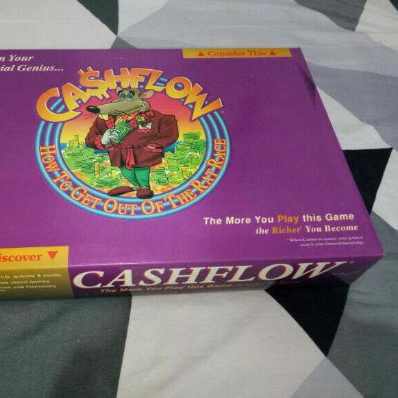 Jual Board Cashflow 101, Cashflow Game, Cashflow Quadrant, Robert T Kiyosaki Shopee Indonesia