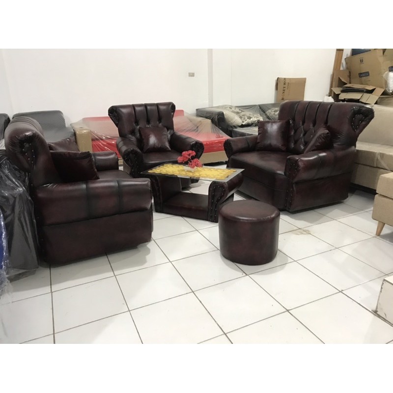 Jual Sofa Jaguar Mini 221 + Meja + Stool kecil Shopee Indonesia