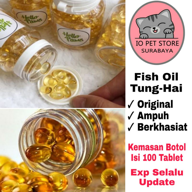 Jual Tung Hai Fish Liver Oil / Minyak Ikan Shopee Indonesia