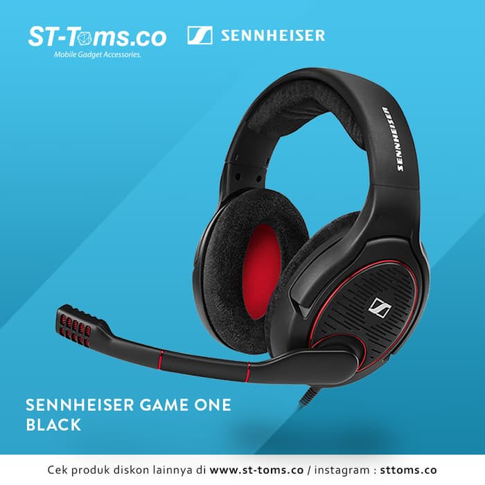 Jual Sennheiser Gaming Headset Game One Black Shopee Indonesia
