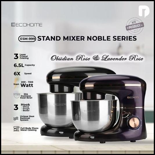 Jual Ecohome Stand Mixer Esm999 Original Premium Shopee Indonesia