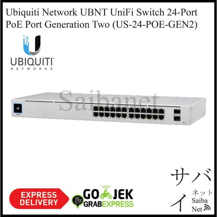 Jual Ubiquiti Network Ubnt Unifi Switch 24Port Poe Gen2 (Us24Poe