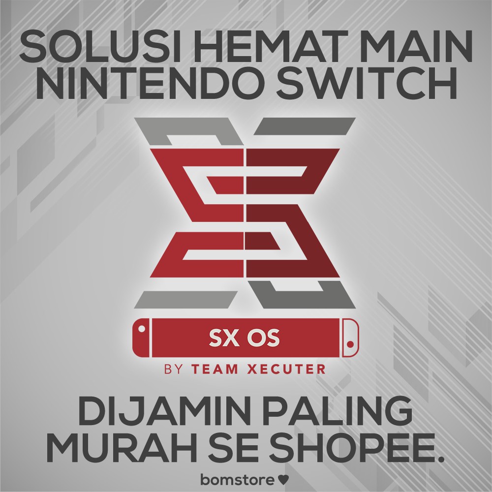 Jual SX OS non SX PRO CFW Team Xecuter for Nintendo Switch Shopee