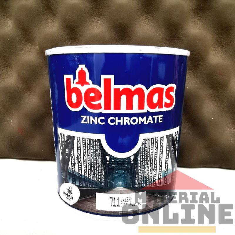 Jual AVIAN BELMAS PRIMER Cat Dasar Meni Besi Anti Karat Zinc Chromate 1