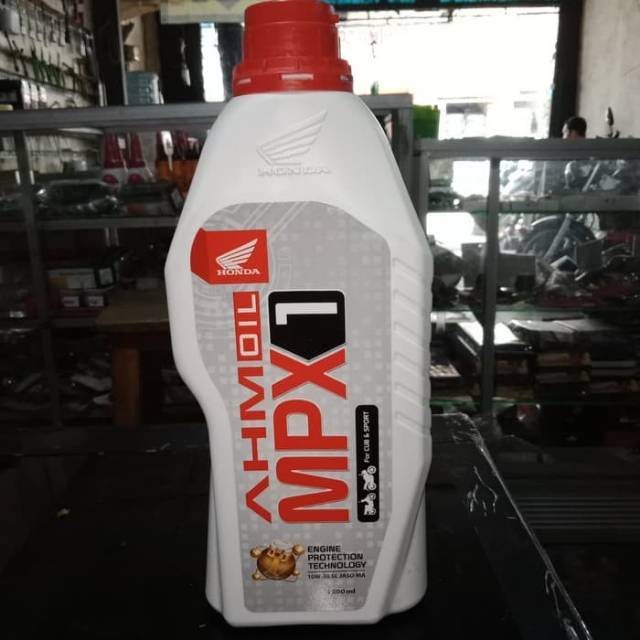 Jual OLI MPX1 1.2LTR/1200ML UKURAN OLI MOTOR CB150R LEDSONIC 150R(04)