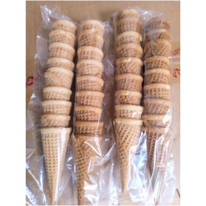 Jual CONE ICE CREAM CONELLO 4 CM, ISI 40 pcs Shopee Indonesia