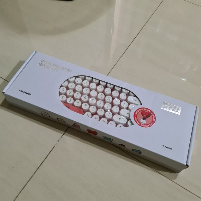 Jual TATA BT21 Retro Keyboard Shopee Indonesia