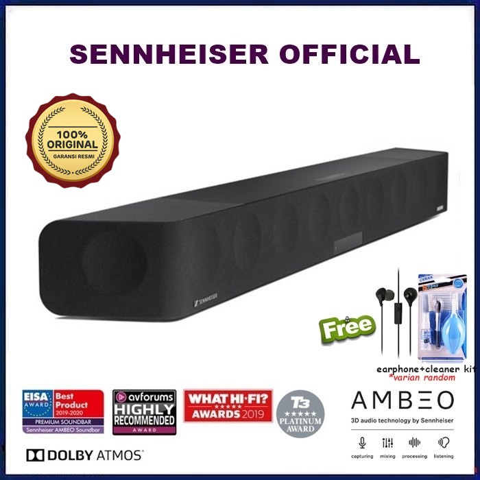 Jual Sennheiser Ambeo Soundbar Dolby Atmos Sound Speaker Sennheiser