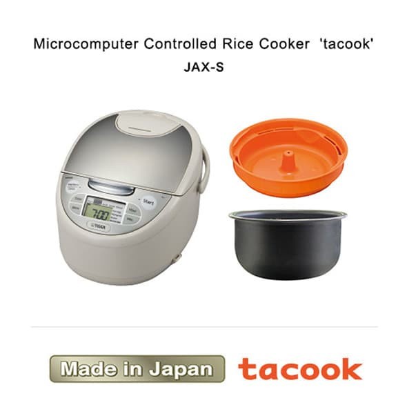 Jual TIGER JAPAN rice cooker TACOOK JAX R18S made in japan Shopee