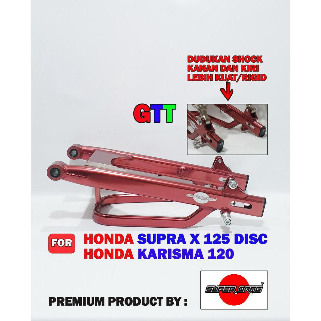 Jual SWING ARM HONDA SUPRA X125 DISC HONDA KARISMA SUPER DRAG