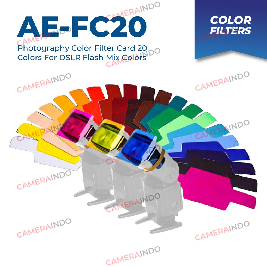 Jual COLOR GEL FILTER FOR FLASH SPEEDLITE STROBIST FLASH COLOR GEL KIT