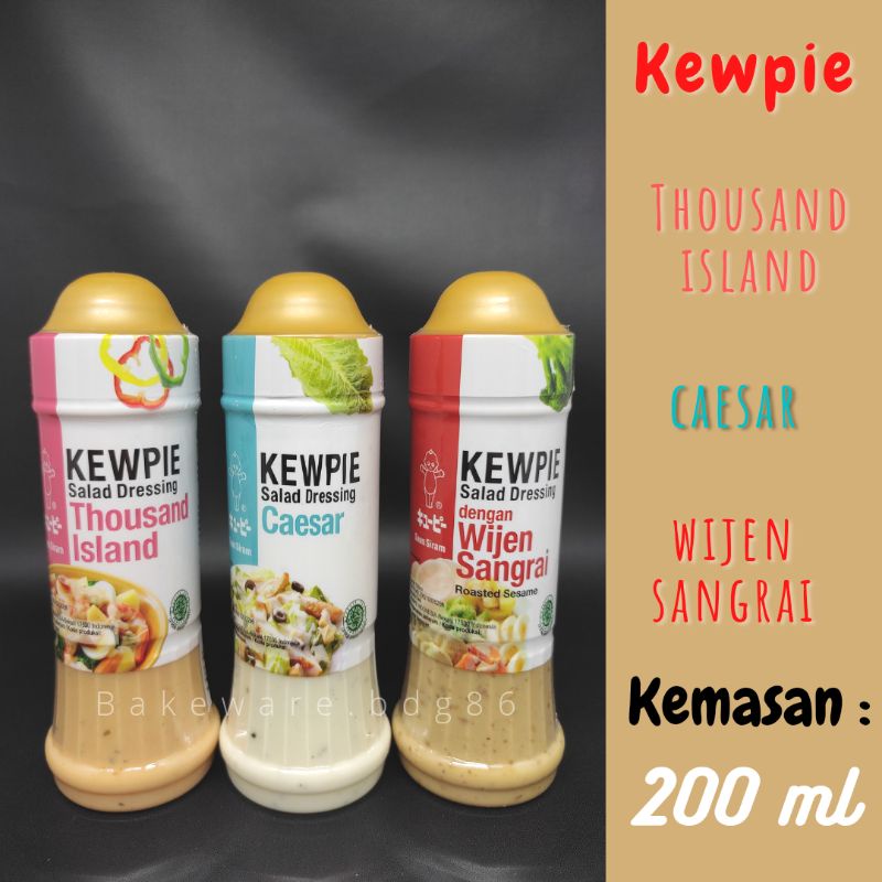 Jual KEWPIE SALAD DRESSING BOTOL 200 ML Shopee Indonesia
