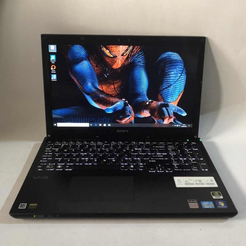 Jual Laptop Gaming Editing Sony Vaio Core i7 gen 3 8Core Dual