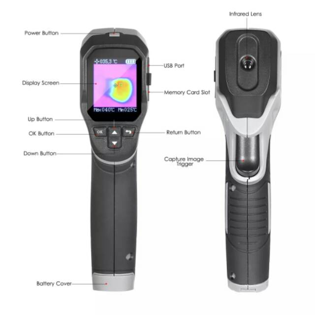 Jual Mini thermal imager termometer camera infrared Shopee Indonesia