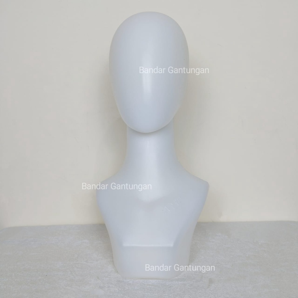 Jual Manekin Kepala Plastik Alien Patung Kepala Cewek Dewasa Display