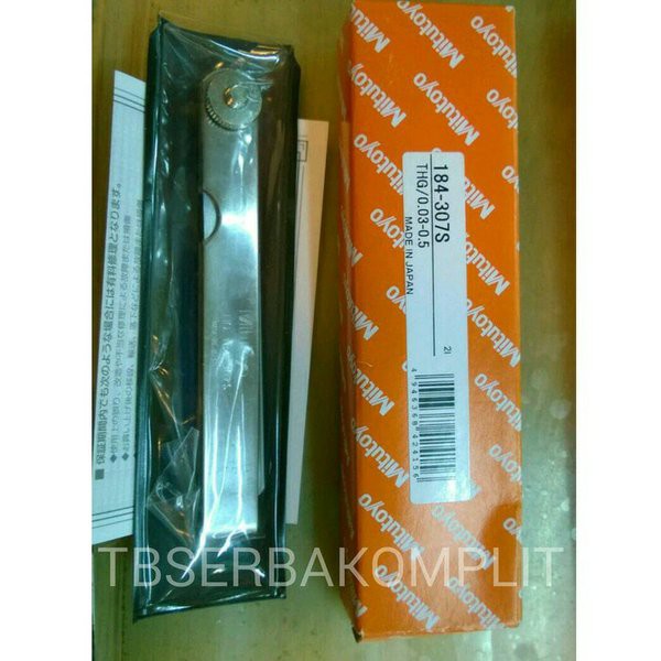 Jual Mitutoyo 184307s Thickness Feeler Gage Gauge 184307 s Alat Ukur