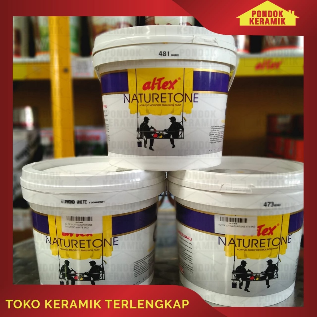 Jual CAT TEMBOK EXTERIOR DAN INTERIOR ALTEX NATURETONE 20 KG Shopee