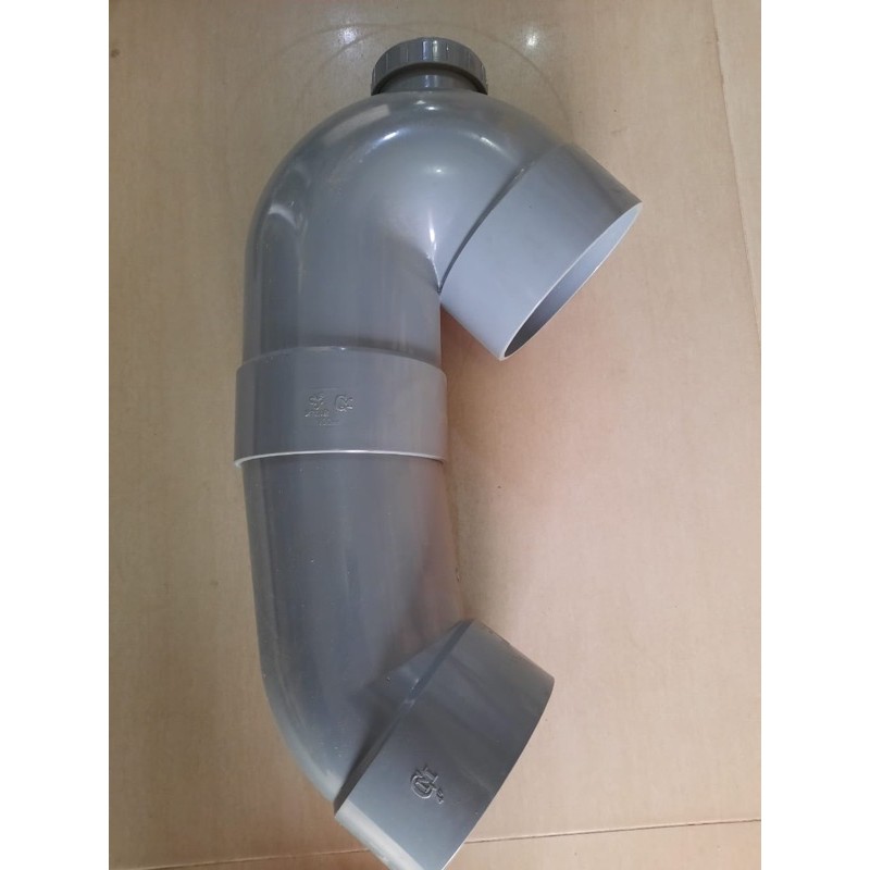 Jual Ptrap CM D 4" Inch Taiwan / P trap / Leher Angsa PVC / Ptrap