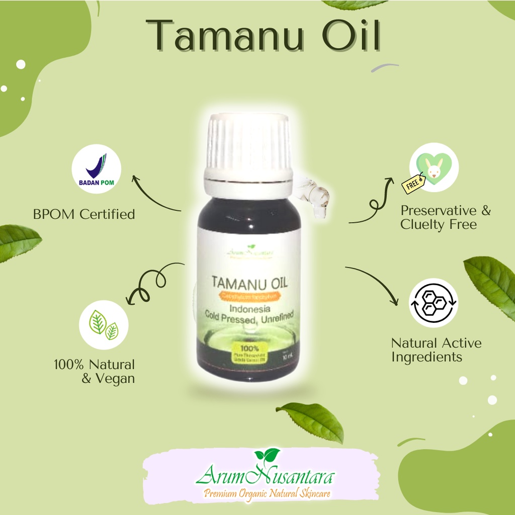 Jual TAMANU OIL BPOM ORIGINAL 100 OIL UNTUK JERAWAT DAN BEKAS