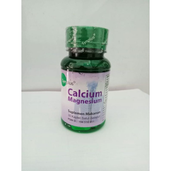 Jual Synplus calcium magnesium/suplemen tulang/ osteoporosis Shopee Indonesia