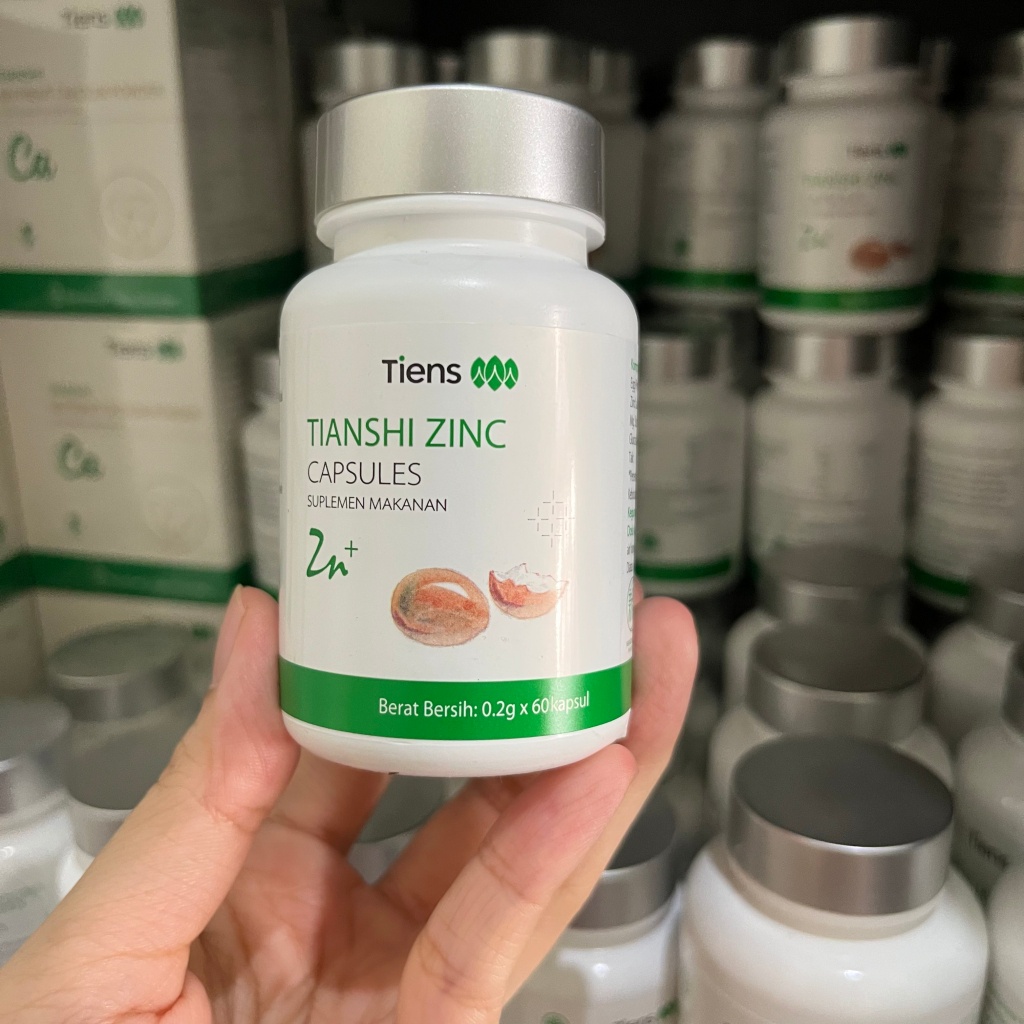 Jual PRODUK UNGGULAN Tianshi Zinc Capsules 1 Botol Isi 60 Kapsul Untuk