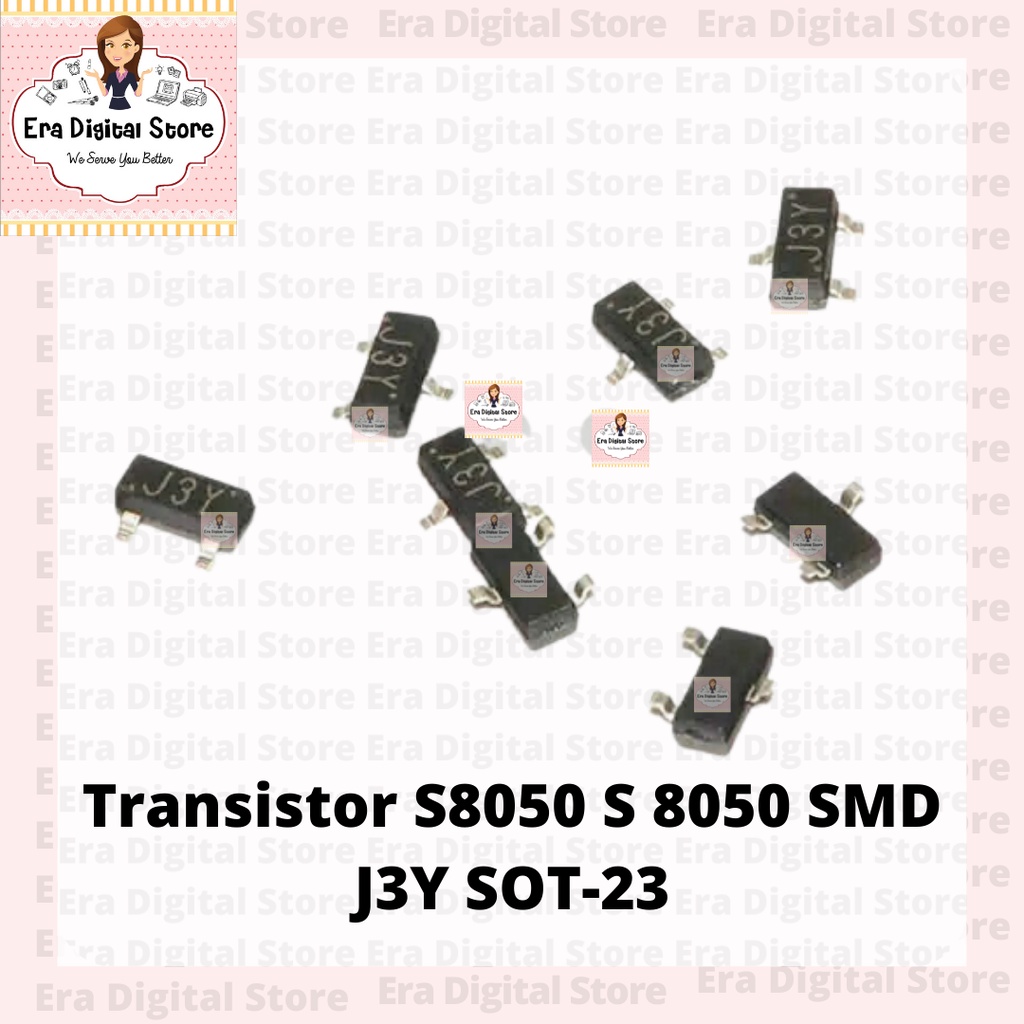 Jual Transistor S8050 S 8050 SMD J3Y SOT23 Shopee Indonesia