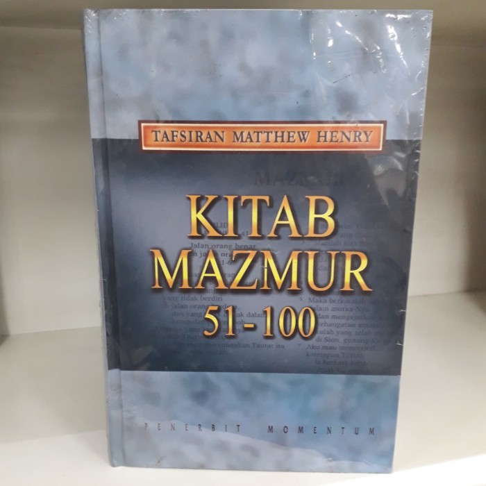 Jual Buku Kitab Mazmur 51100 Tafsiran Matrhew Henry Shopee Indonesia