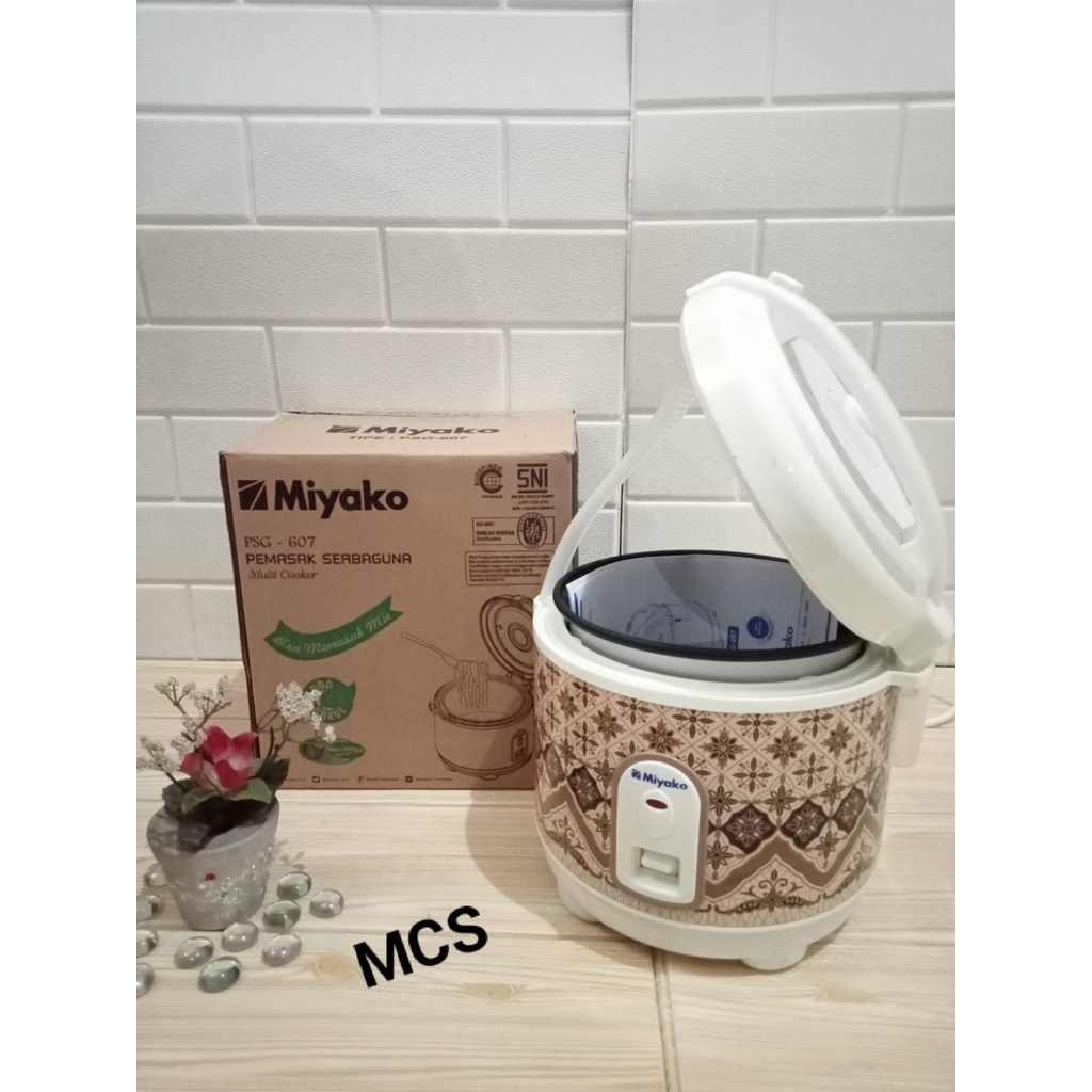 Jual RICE COOKER PSG 607 BATIK 0,63L / RICE COOKER KECIL / RICE COOKER