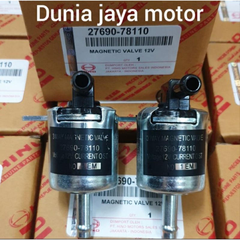Jual brake Valve exhaust 3 wait Hino Dutro 130ht 12volt