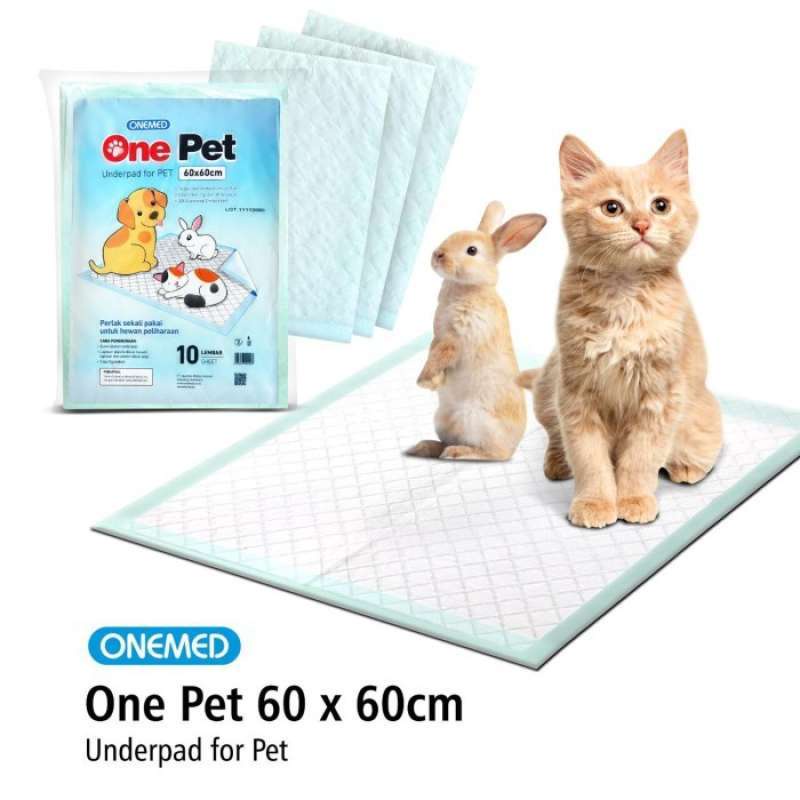 Jual Underpad ONEPET ONE PET Onemed size 60x60 training pad perlak alas