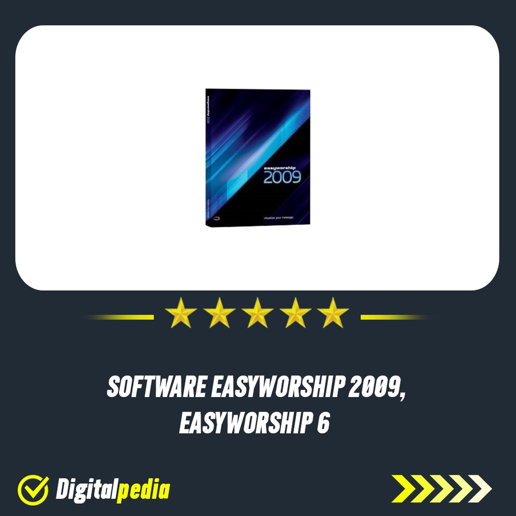 Jual Software Easyworship 2009 Easy worship 6 Full Version Terbaru