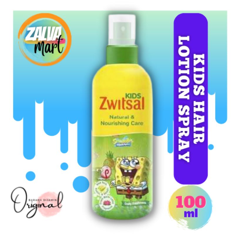 Jual Zwitsal Kids Hair Lotion Spray Natural & Nourishing Care 100 ml