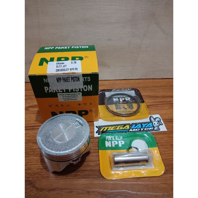 Jual PISTON KIT KAWASAKI BLITZ JOY NPP STD 25 75 100 125 150 175 200
