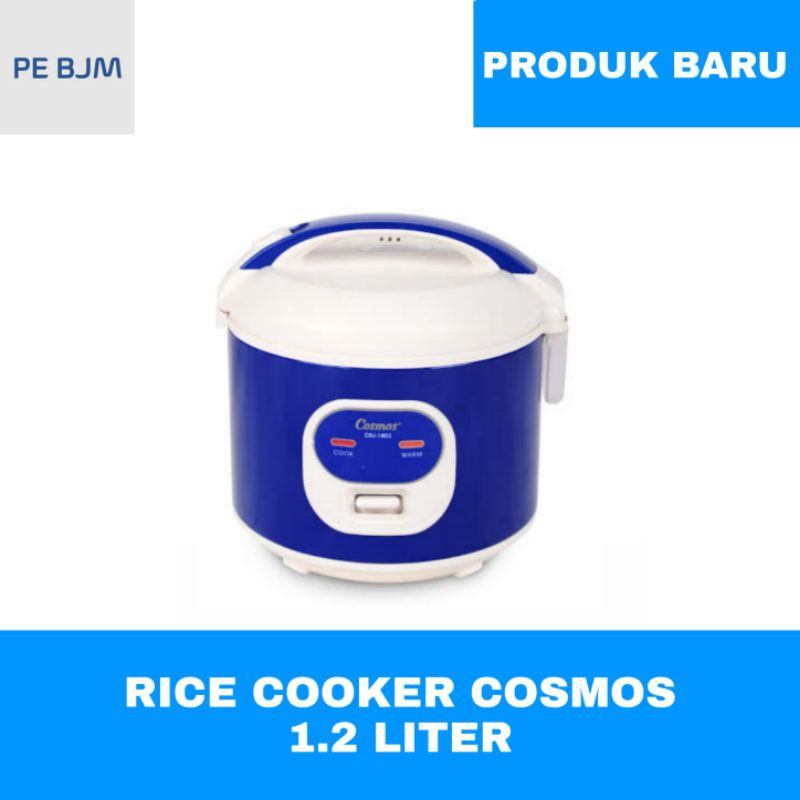Jual RICE COOKER COSMOS 1.2 LITER CRJ1803 GARANSI RESMI Shopee