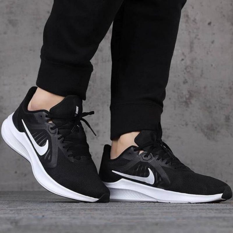 Jual Nike Zoom Pegasus Downshifter Black White Premium Original Shopee Indonesia