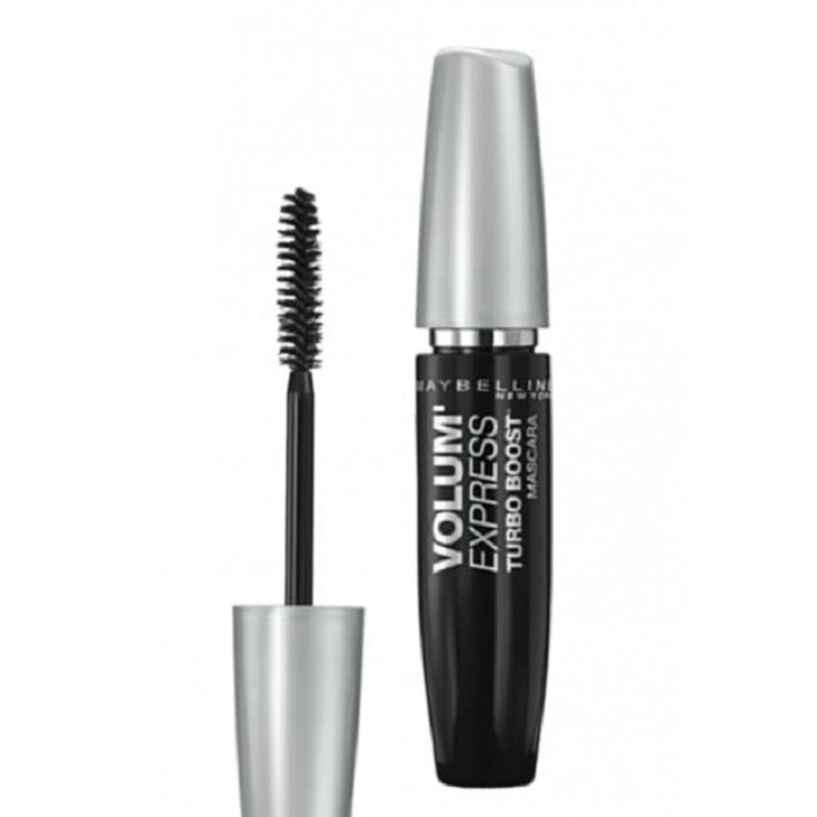 Jual Maybelline Volum' Express Turbo Boost Waterproof Mascara Hitam Shopee Indonesia