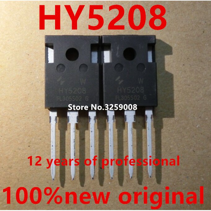Jual HY5208 W HY5208W HY 5208 Transistor Mosfet 320A 80V Inverter