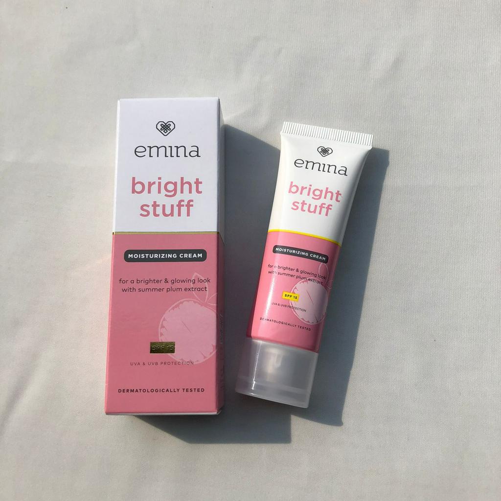 Jual Emina Bright Stuff Moisturizing Cream 20 mL Pelembab Wajah Cerah