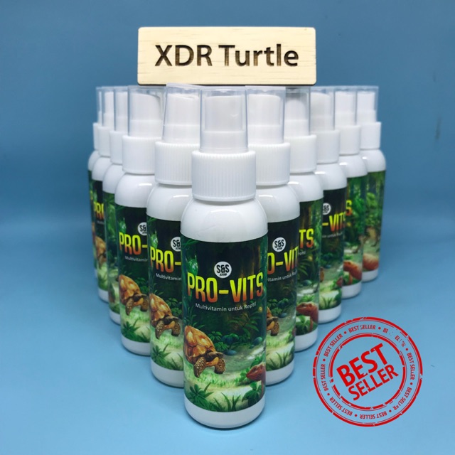 Jual PROVIT 100ml VITAMIN MULTIVITAMIN TORTO SULCATA REPTIL ULAR GECKO