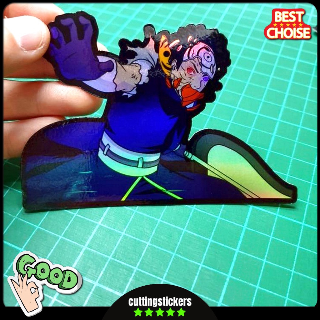 Jual Stiker Sticker Hologram Anime Besar Psh416 Obito Uchiha Naruto