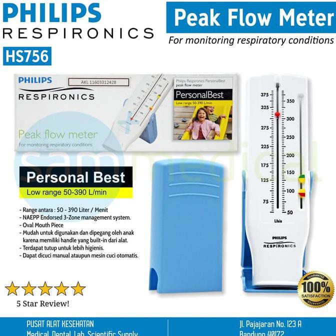 Jual PHILIPS RESPIRONICS PEAK FLOW METER / ALAT CEK ASMA ANAK DISKON