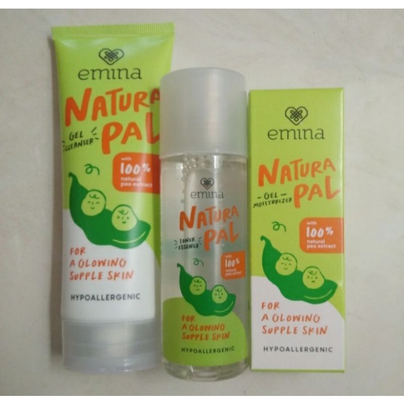 Jual Emina Natural Pal Paket isi 3 Produk Shopee Indonesia