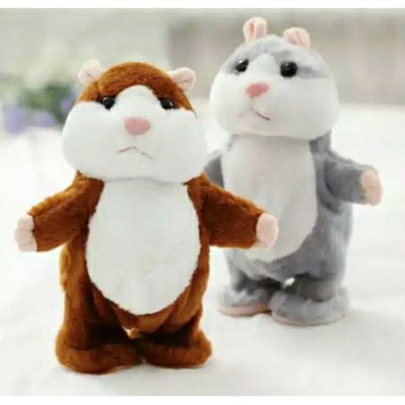 Jual talking walking hamster bisa berjalan dan menirukan suara Shopee