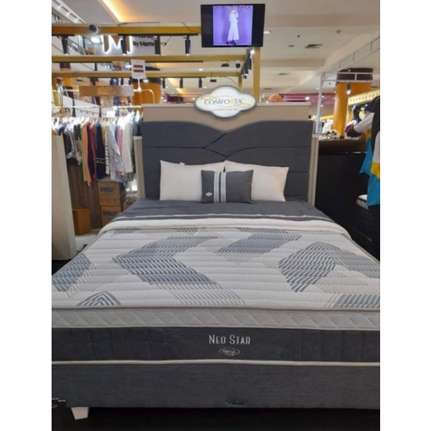 Jual SPRING BED COMFORTA NEO STAR 2022 (120,160,180x200) Shopee Indonesia