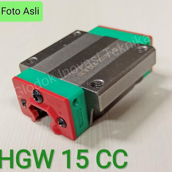 Jual Linear Guide Bearing Sliding Hgw 15 Hgw15 Hg15 15Mm Hgw15Cc Block Only Shopee Indonesia