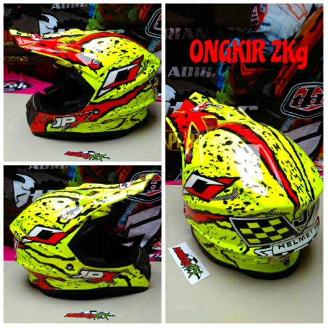 Jual Helm Cross JPX Helm Trail JPX Helm Cross Helm Trail Helm SuperMoto Helm Replika Airoh KTM